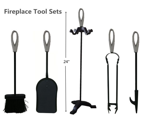 Set de 4 Outils pour Cheminée 24- Tools